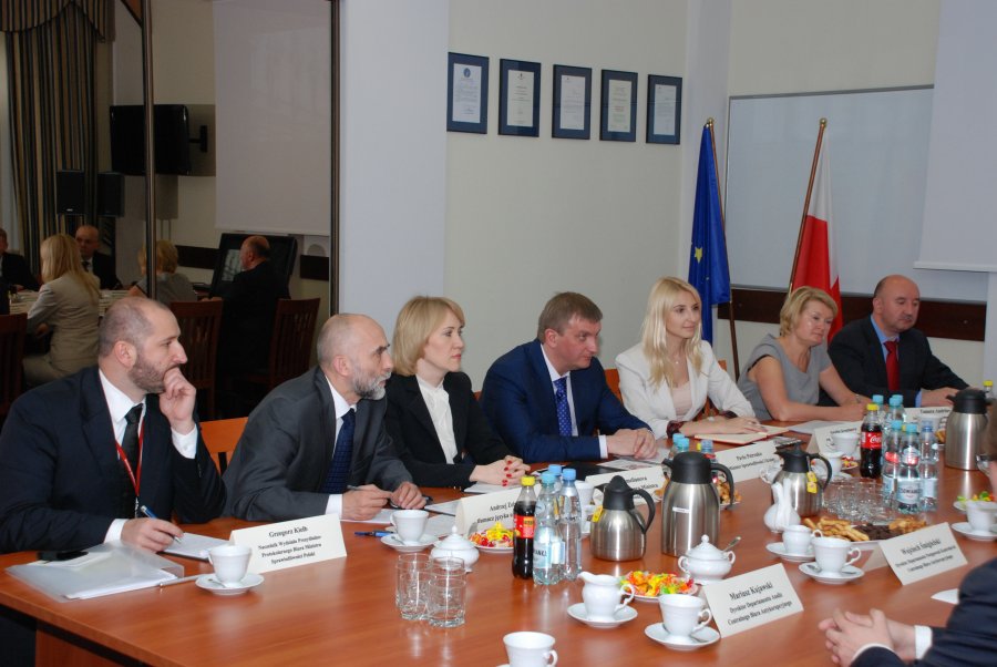 In the photo the representatives of Ukraine during his visit to the CBA