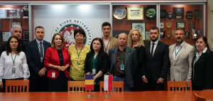 Delegation from Romania in the headquarters of the CBA